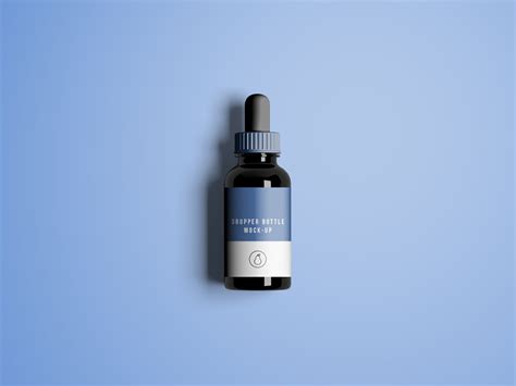Download Free Dropper Bottle Mockup - PSD on Behance