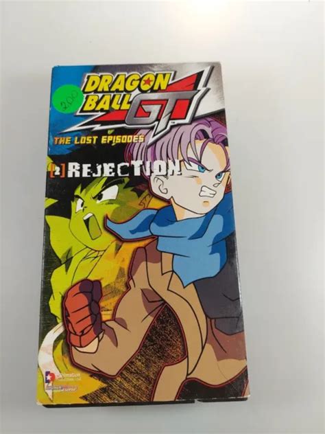 Dragon Ball Gt Lost Episodes Vol 2 Rejection Vhs Tape 2004 Free Ship 7 90 Picclick