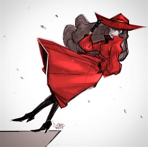 Красная леди Юрия Кипова Carmen Sandiego Character Inspiration Character Art Mode Poster