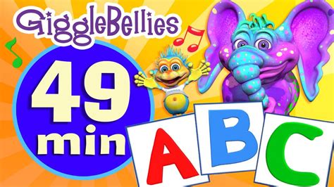 Abc Song Nursery Rhymes Alphabet Rhyme By Gigglebellies Abc Songs