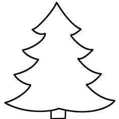 Wie oft hat nicht zur weihnachtszeit o tannenbaum, o tannenbaum! Malvorlage Tannenbaum einfach kostenlos | Malvorlage ...