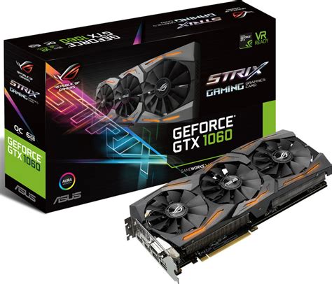 Asus Announces Geforce Gtx 1060 Strix