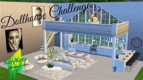 The Dollhouse Challenge The Sims 4 Speedbuild Youtube