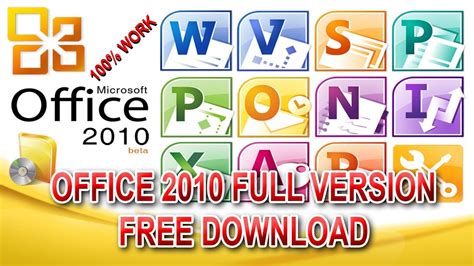 Office 2010 Full Version Free Download Professional Plus Youtube