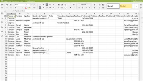 Base De Datos De Clientes En Excel Xls ~ Sample Excel Templates