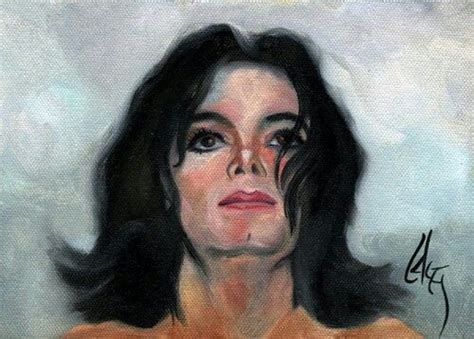 Michael Jackson Portrait Art By Dan Lacey Michael Jackson