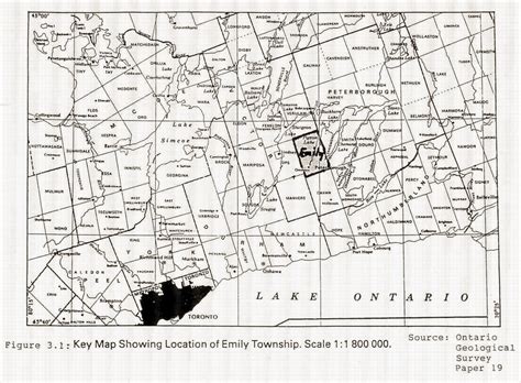 The Early Settlement Of Emily Township