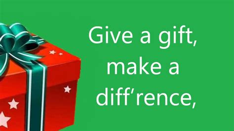 Give synonyms, give pronunciation, give translation, english dictionary definition of give. Give a Gift This Christmas - YouTube