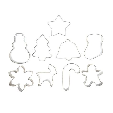 Christmas Cookie Cutter Set 9 Pack Hobbycraft