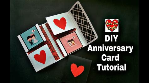 How to welcome a new person into the world? How to Make Anniversary Card, DIY Anniversary Greeting ...