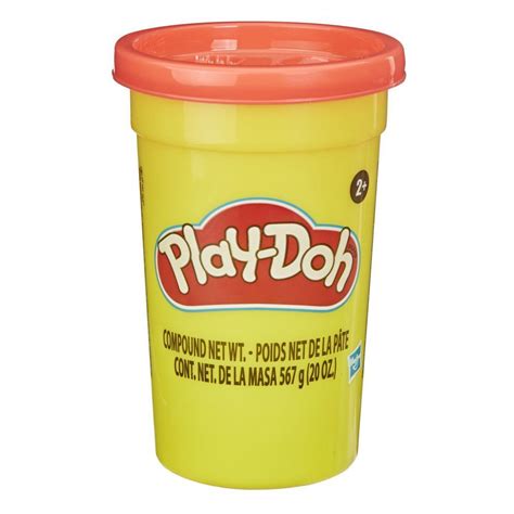Play Doh Mighty Can Of Red Modeling Compound 125 Lb Bulk Can For