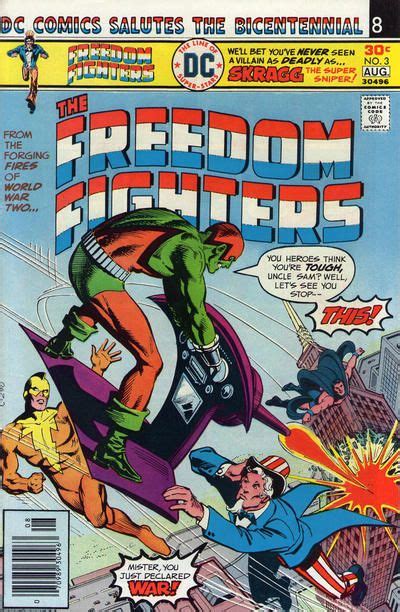 Freedom Fighters 3 July August 1976 Freedom Fighters Comics Dc Comics