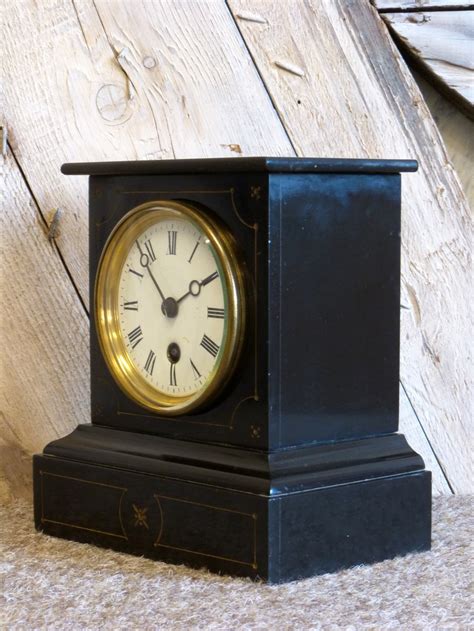 Antiques Atlas Slate Mantel Clock French Movement