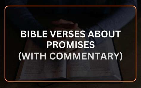 Top 20 Bible Verses About Promises With Commentary Scripture Savvy