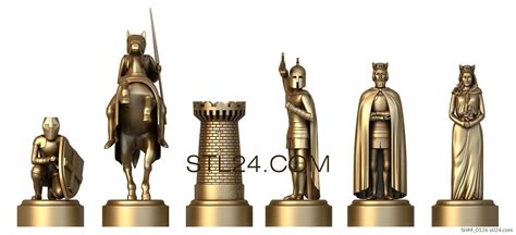 Chess Shm0126 3d Stl Model For Cnc