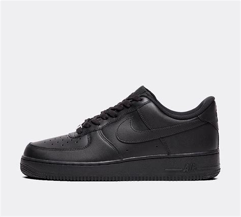 Nike Air Force 1 Low Trainer Black Footasylum