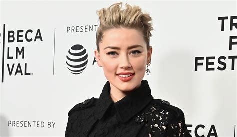 Amber Heard Rocks Edgy Lace Look For ‘gully Premiere At Tribeca Film