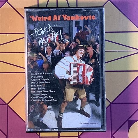 Yankovic Weird Al Polka Party 1986 Cs 202212387 Longhair Records