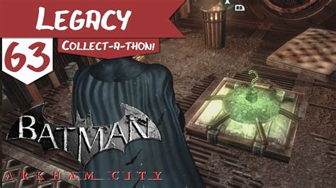 There are 282 riddler trophies found throughout arkham city—247 for batman. Legacy | Batman: Arkham City | 63 | "Riddler: Industrial ...