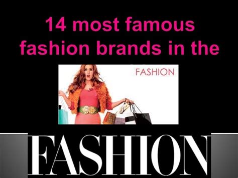 14 Most Famous Fashion Brands In The World Vrogue