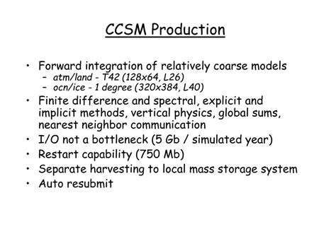 Ppt Ccsm Portability And Performance Software Engineering Challenges