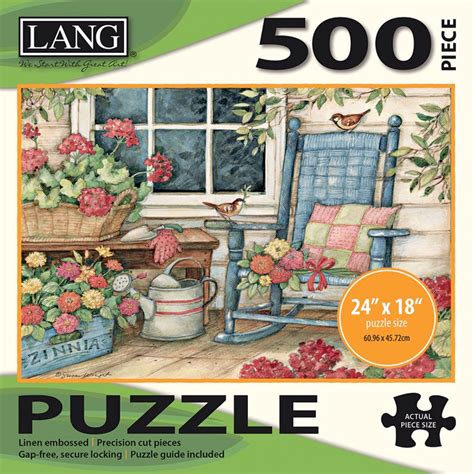 Buy The Lang Jigsaw Puzzle 500 Pieces 24x18 Rocking Chair 50391 21