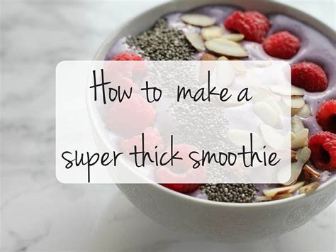 You can make a smoothie without a blender by choosing very ripe fruits, soft vegetables, and mashing them together in a bowl. 5 Tips for Super Thick Smoothies - I Heart Vegetables