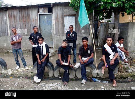 Members Of The Notorious Martial Arts Group And Youth Gang Psht Dili