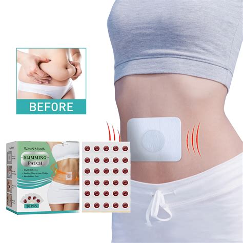 Slim Patch Herbal Navel Sticker Weight Loss Burn Waist Fat Detox Lazy Big Belly Button Sheet