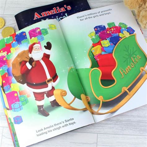 Personalised Book Magical Christmas Adventure The Little Lavender Tree