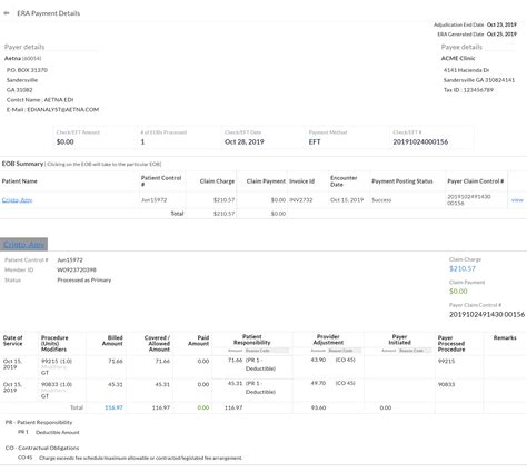 CharmHealth EHR - Electronic Remittance Advice, Payment Posting