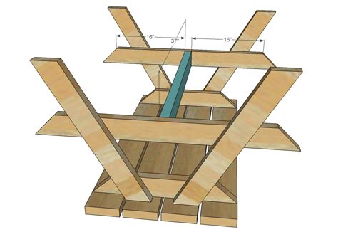 Build DIY kids wood picnic table plans PDF Plans Wooden Plans For