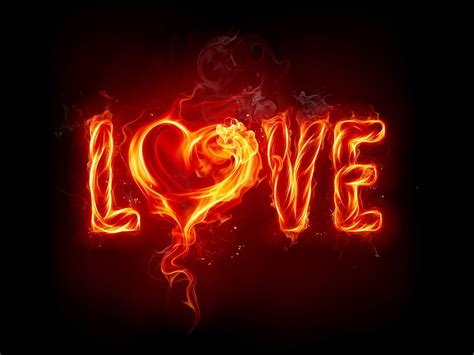 Love Fire Wallpapers Top Free Love Fire Backgrounds Wallpaperaccess