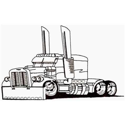 Showing 12 coloring pages related to big trucks. Image result for Semi Truck Outline Clip Art Peterbilt ...
