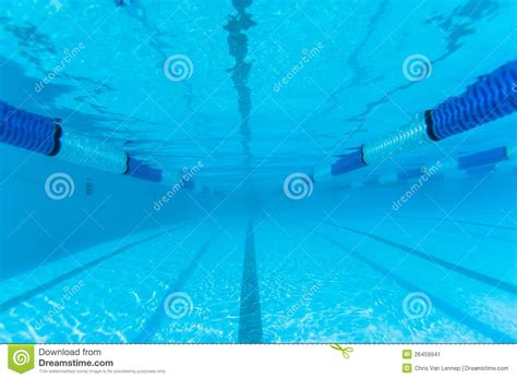Swimming Pool Underwater Take Photo