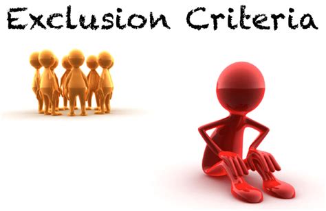 Exclusion Criteria Rebel Em Emergency Medicine Blog