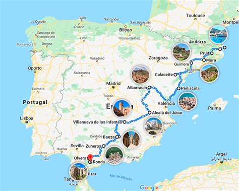 Mapa de los pueblos más bonitos de España Más informaci Flickr