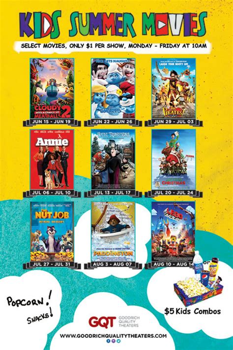 Kids Summer Movies The Perfect Solution For Affordable Kids