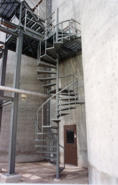 Industrial Spiral Staircases Industrial Spiral Stair Manufacturer