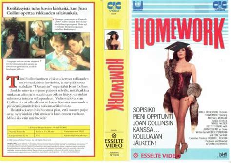 Homework 1982 Joan Collins Comedy Movie Videospace
