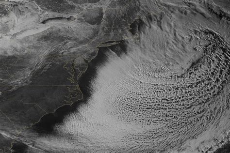 Crazy Northeast Snowstorm Caught In Satellite Images Business Insider