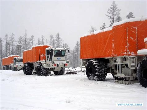 Russia Snow Truck Road Work Work Truck Offroad Vehicles Countries