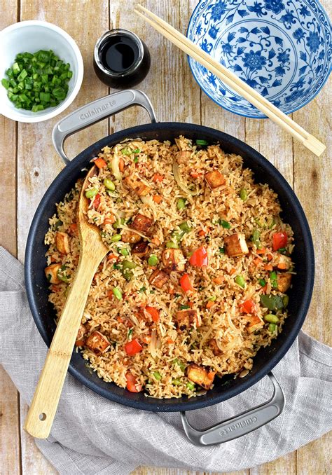 Tofu Fried Rice Pepper Delight