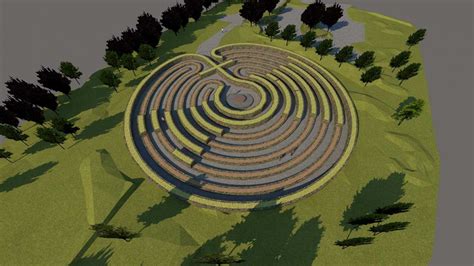 The Vast Classical Labyrinth Being Built In The Heart Of Cornwall Country Life