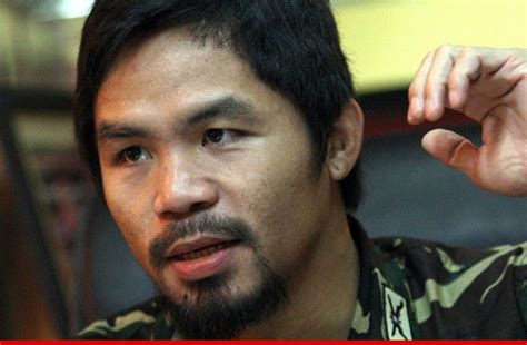 Manny Pacquiao Im Not Against Gay People