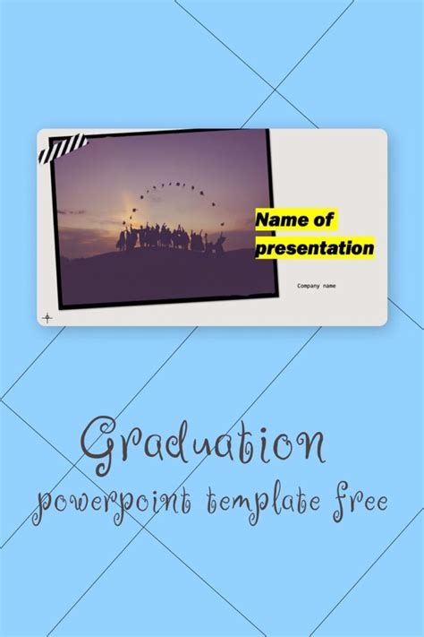 Free Cute Graduation Powerpoint Template Masterbundles