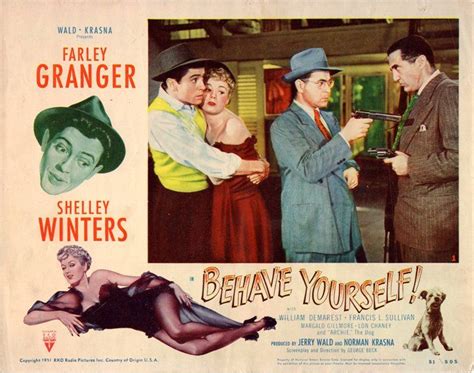Behave Yourself 1951 Original Us Theater Movie Poster Lobby Cards