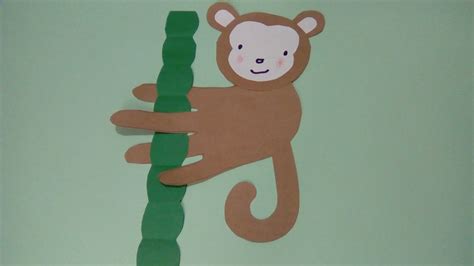 Como Fazer Macaco De Papel Diy Desenhos E Artesanatos Feitos De