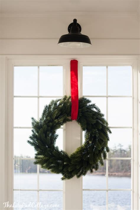 How To Hang A Wreath Without Damaging Woodwork The Lilypad Cottage