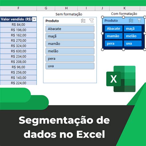 Segmentação de dados no Excel Smart Planilhas